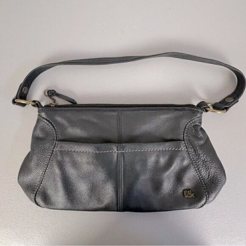 THE SAK WOMENS BLACK LEATHER PURSE - Picture 3 of 10